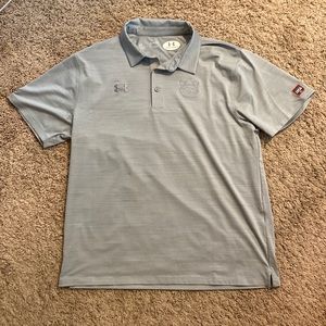 Grey Auburn Under Armour Polo XL - NEW!!